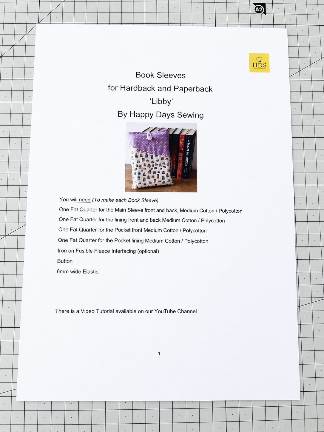 Make Your Own Book Sleeve