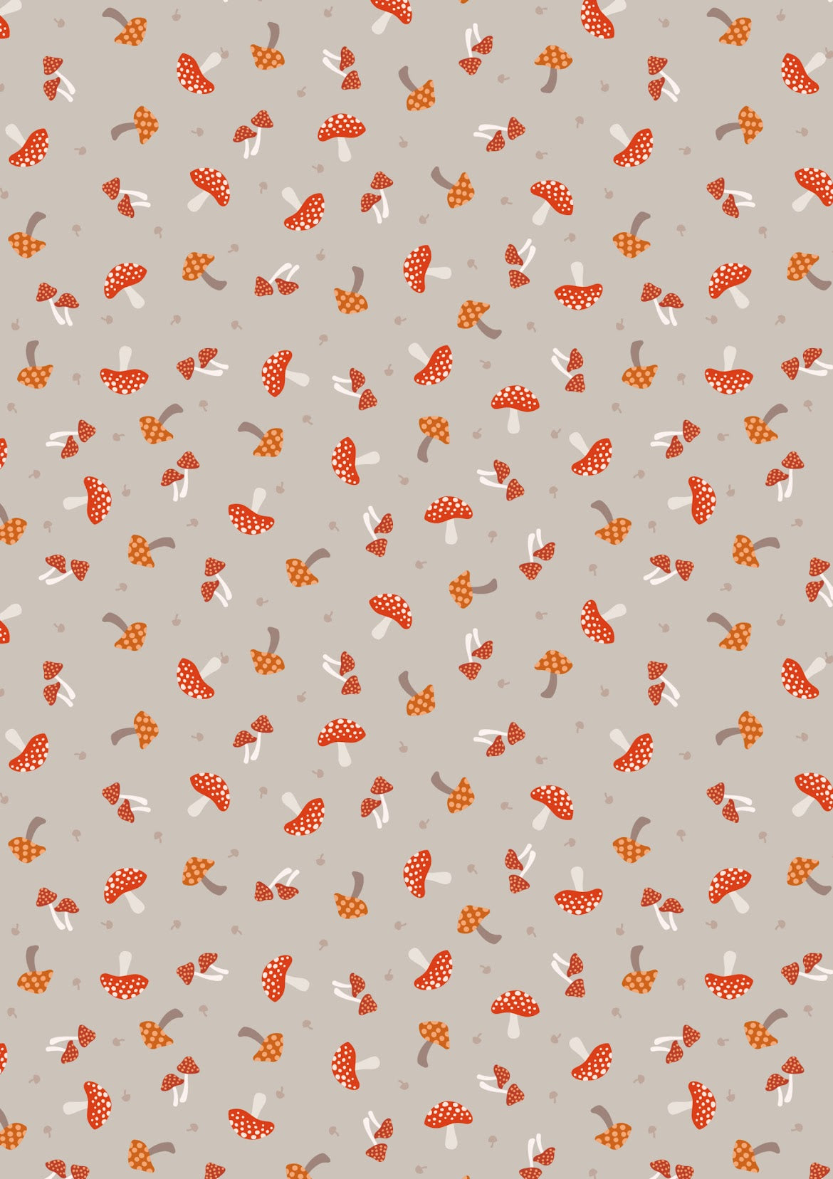 Lewis and Irene Toadstools on Grey