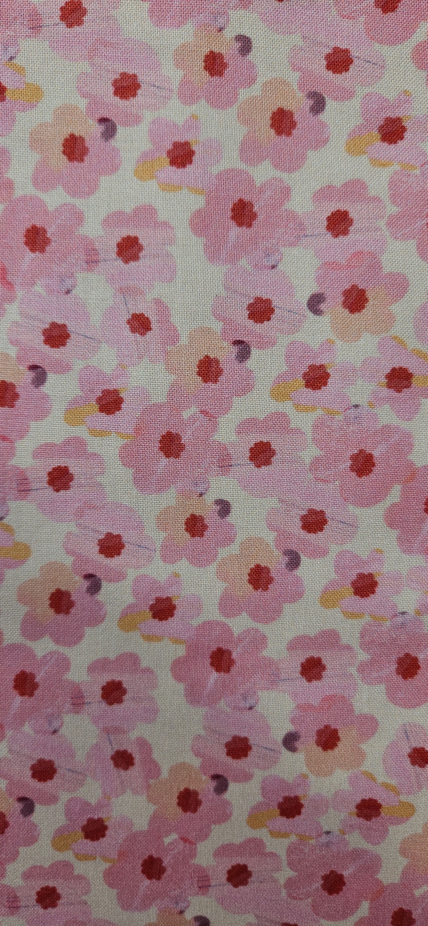 Lewis & Irene Cotton Fabric - Flower Market Collection - Pink Roses