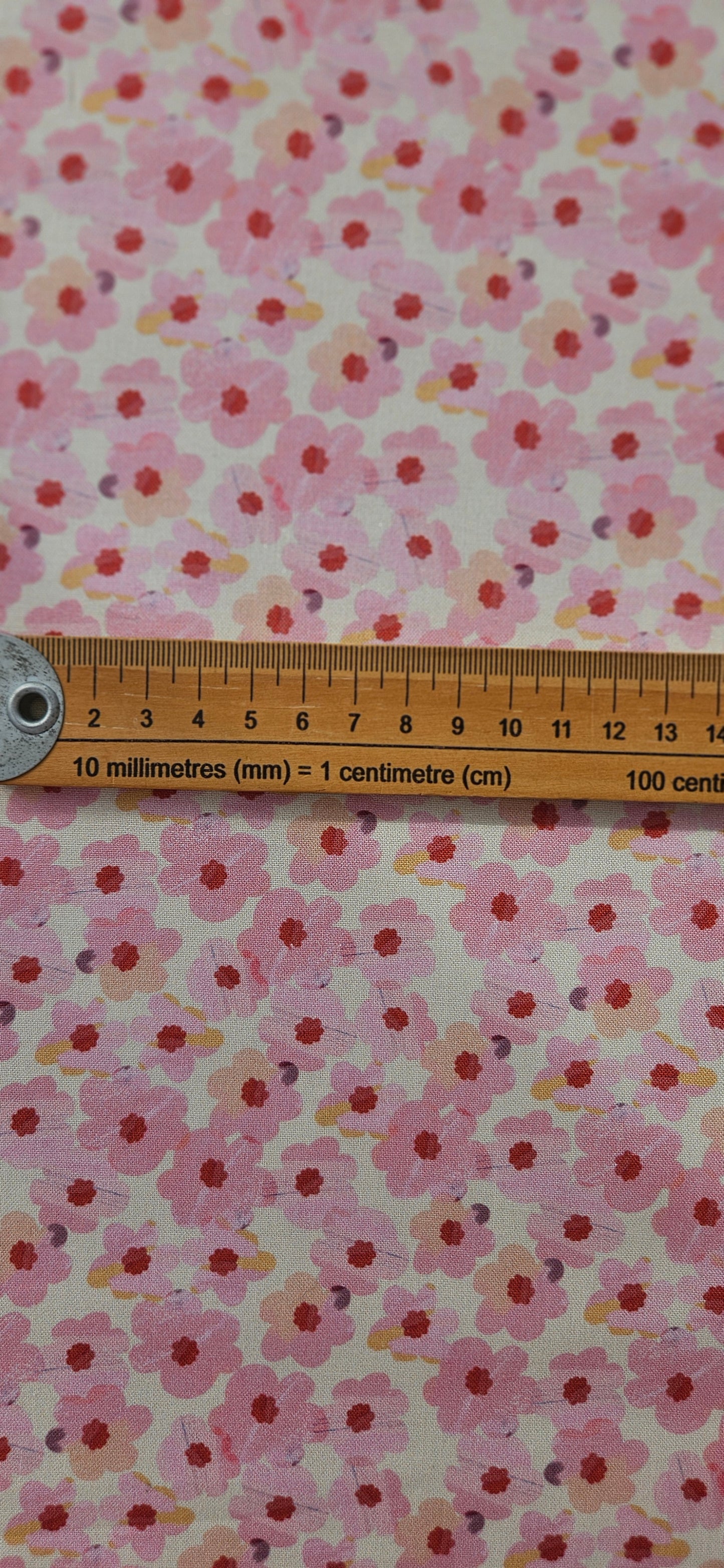 Lewis & Irene Cotton Fabric - Flower Market Collection - Pink Roses
