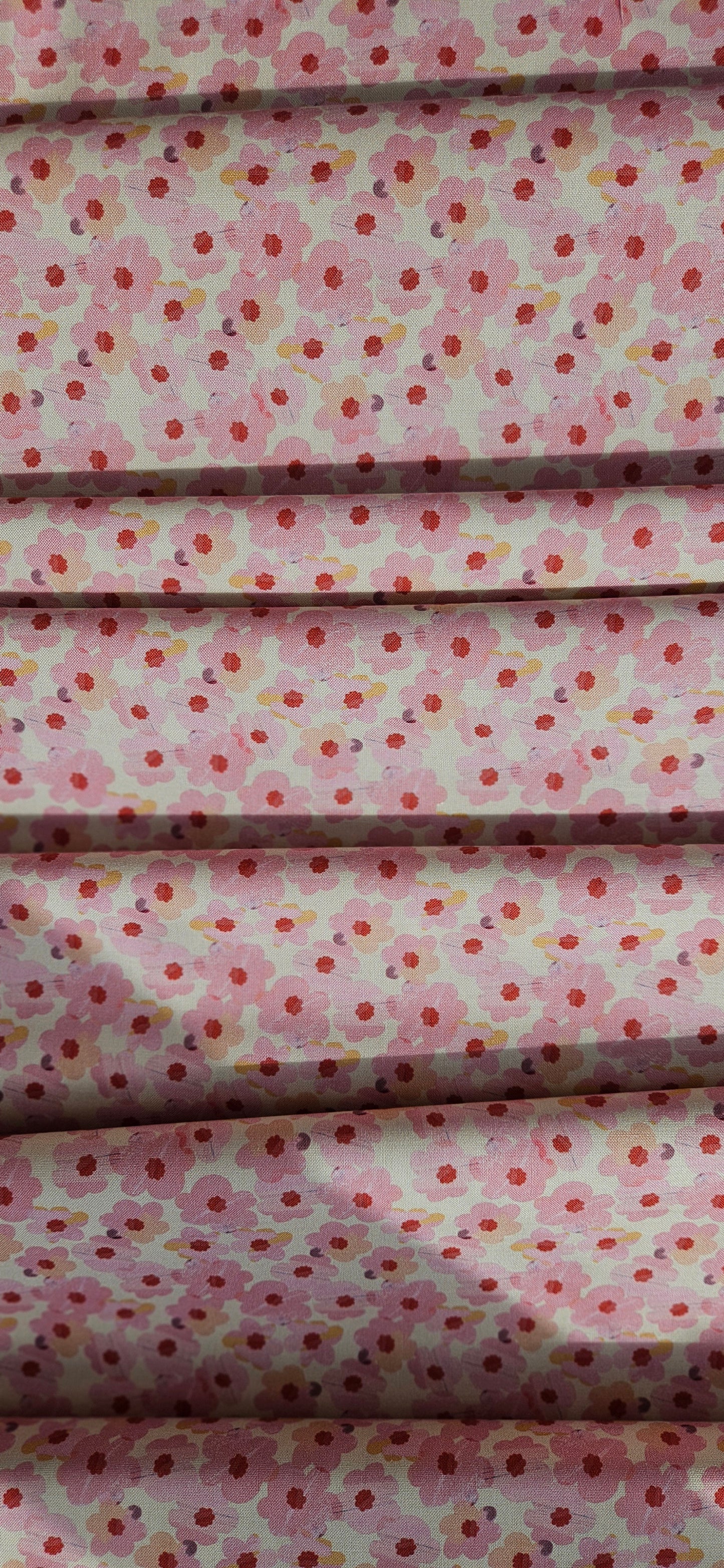 Lewis & Irene Cotton Fabric - Flower Market Collection - Pink Roses
