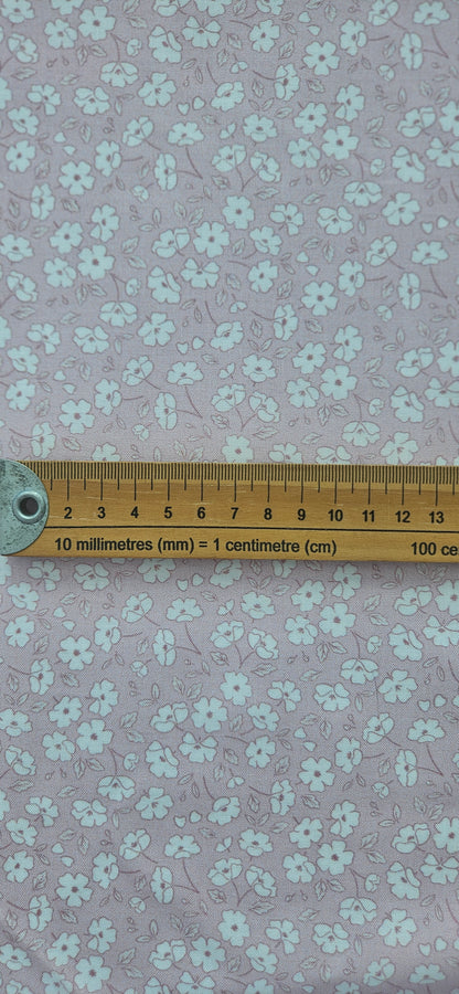 Lewis & Irene Dear Spring Blossom by Blossom Pastel Pink by Cassandra Connolly – Quilting Cotton