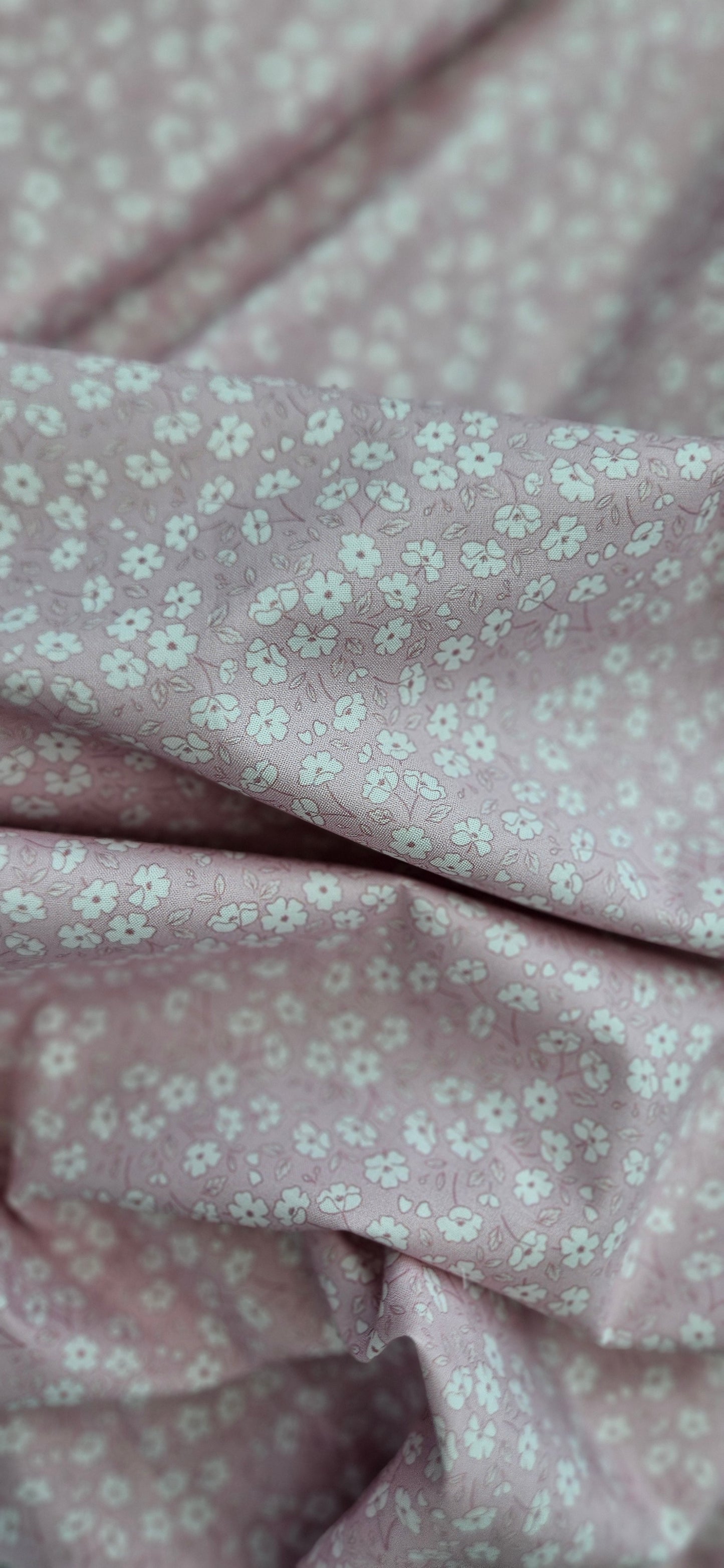 Lewis & Irene Dear Spring Blossom by Blossom Pastel Pink by Cassandra Connolly – Quilting Cotton