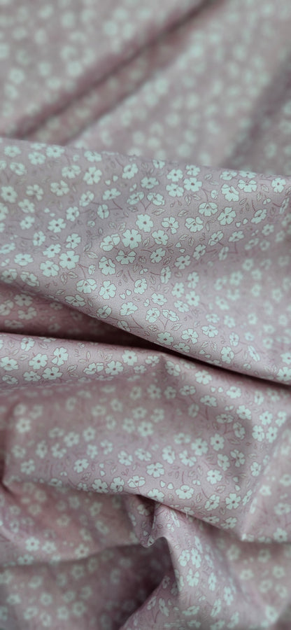 Lewis & Irene Dear Spring Blossom by Blossom Pastel Pink by Cassandra Connolly – Quilting Cotton