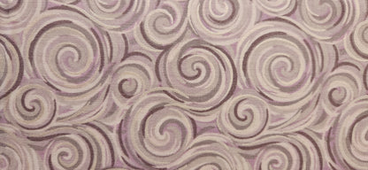 Lewis & Irene Where the Sky Dances – Northern Lights Swirl Warm Lilac Cotton Fabric | 100% Premium Quilting Cotton