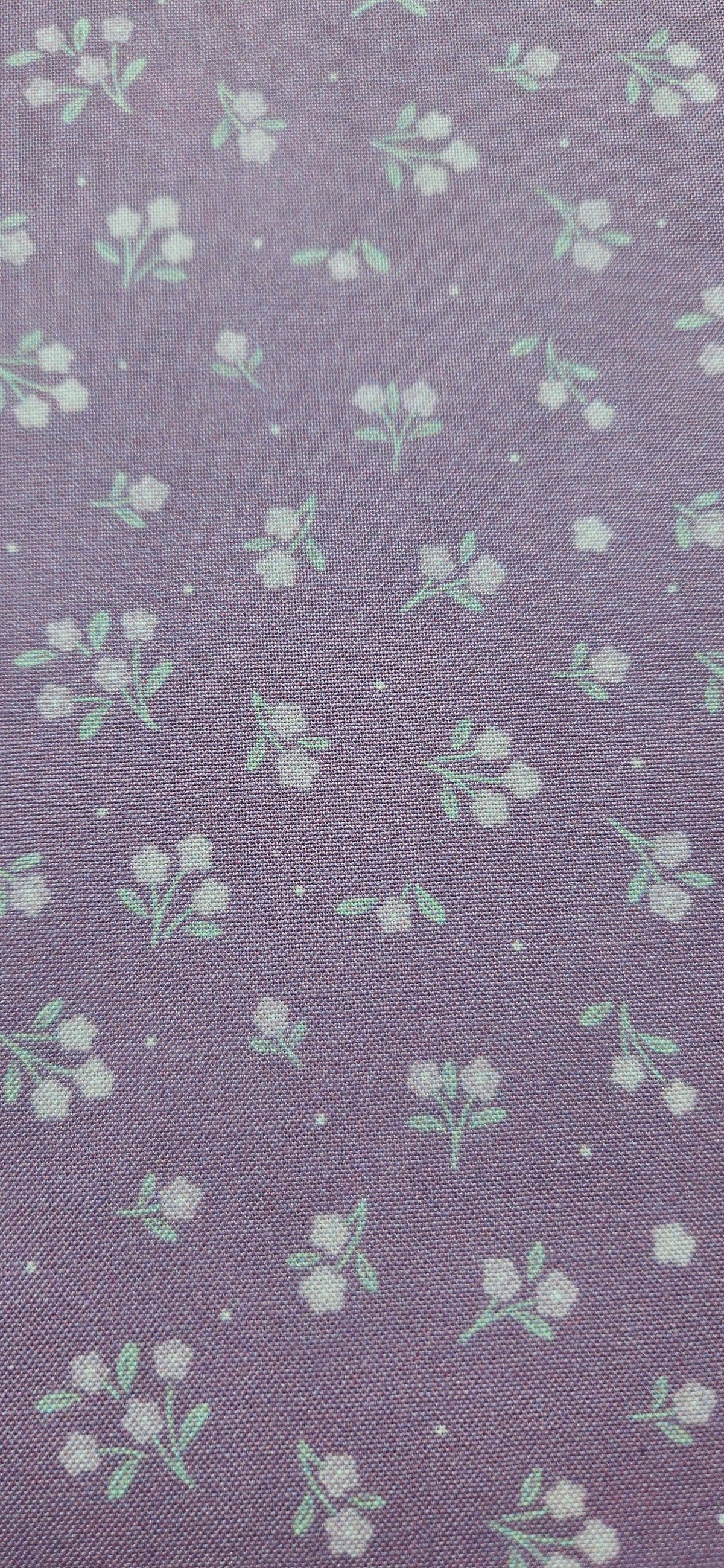 Lewis & Irene Dear Spring – Ditsy Dance Purple by Cassandra Connolly | 100% Premium Quilting Cotton