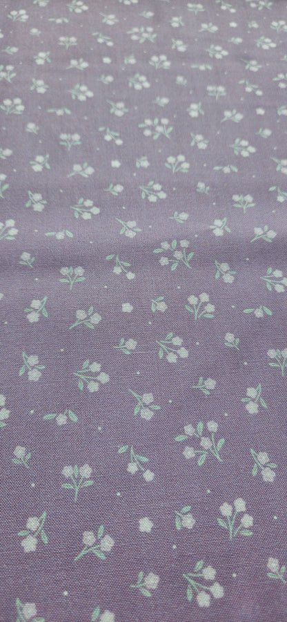 Lewis & Irene Dear Spring – Ditsy Dance Purple by Cassandra Connolly | 100% Premium Quilting Cotton