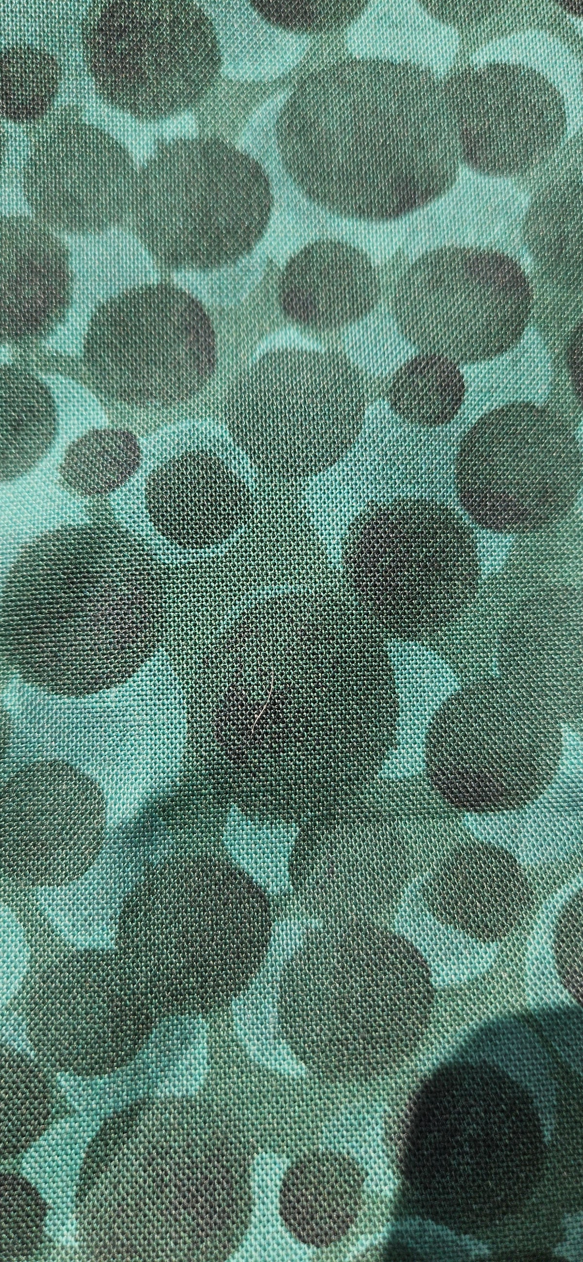 Lewis & Irene Bumbleberries Nordic Green premium quilting cotton blender fabric with a subtle tonal design.