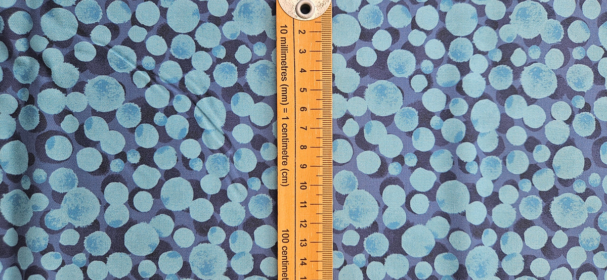 Lewis & Irene Bumbleberries – Multi Blue Cotton Fabric | 100% Premium Quilting Cotton