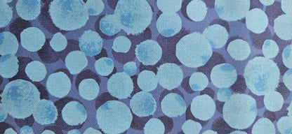 Lewis & Irene Bumbleberries – Multi Blue Cotton Fabric | 100% Premium Quilting Cotton