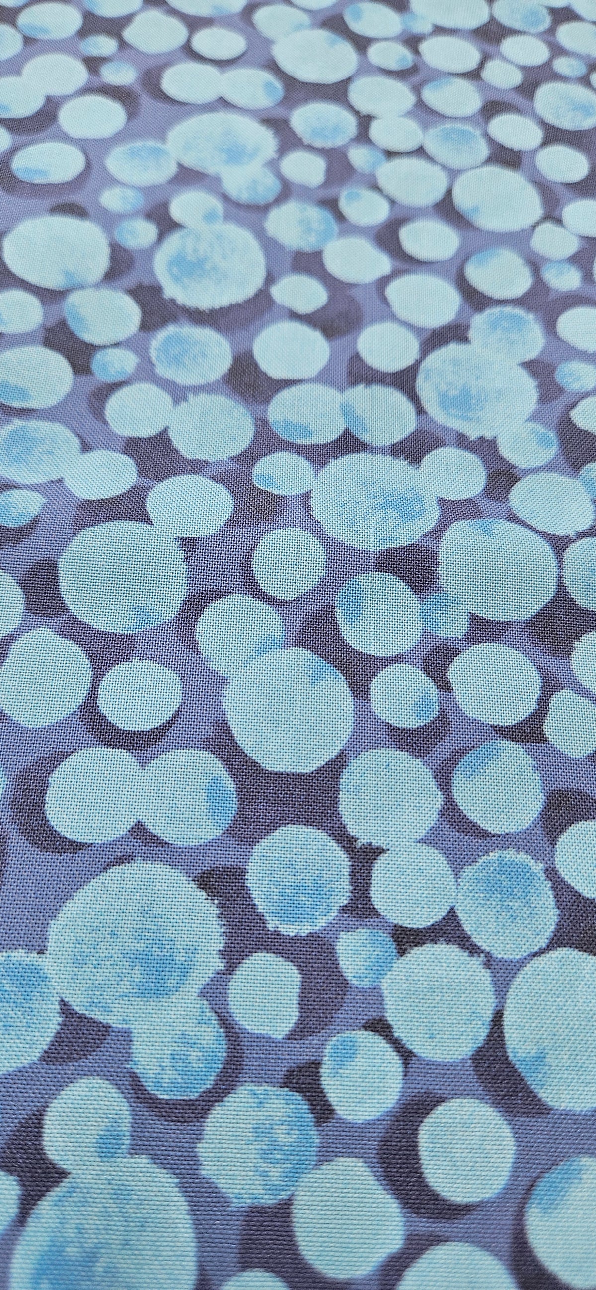 Lewis & Irene Bumbleberries – Multi Blue Cotton Fabric | 100% Premium Quilting Cotton