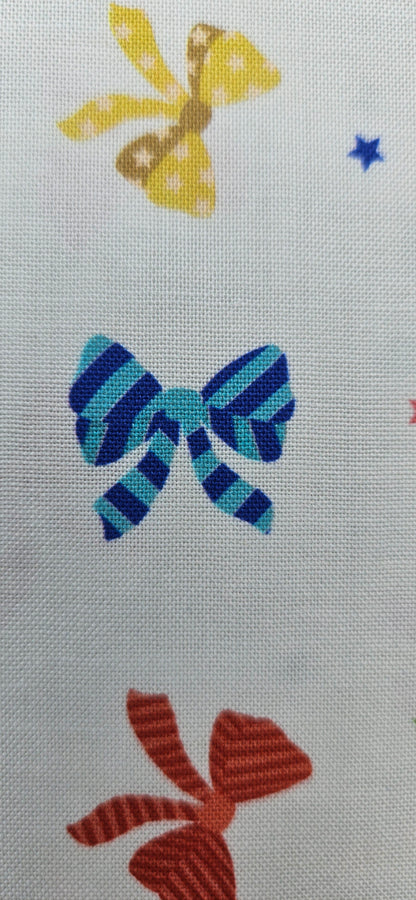 Lewis & Irene Small Things… Celebration – Bows Cotton Fabric | 100% Premium Quilting Cotton (Copy)