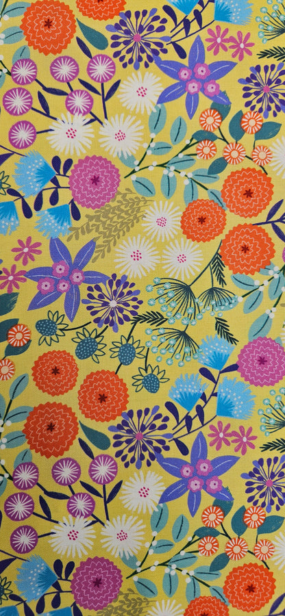 Lewis & Irene Creative Landscapes – Landscape Floral on Sunny Day Yellow