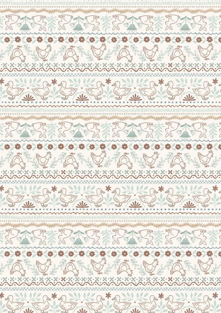 Lewis and Irene Farm Friends on Cream