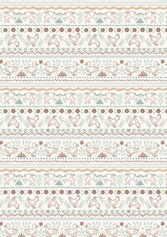 Lewis and Irene Farm Friends on Cream