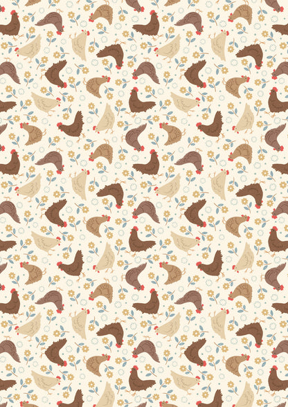 Lewis and Irene - Hens on cream