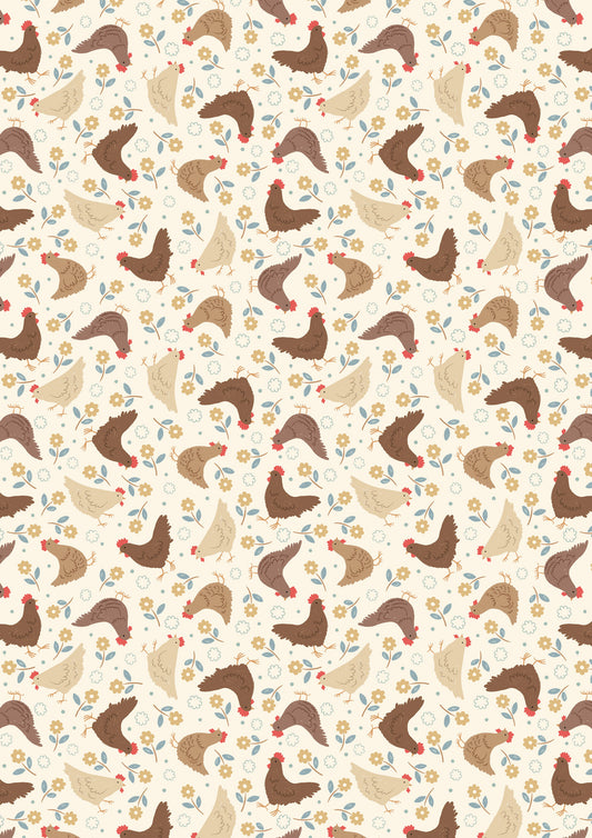 Lewis and Irene - Hens on cream