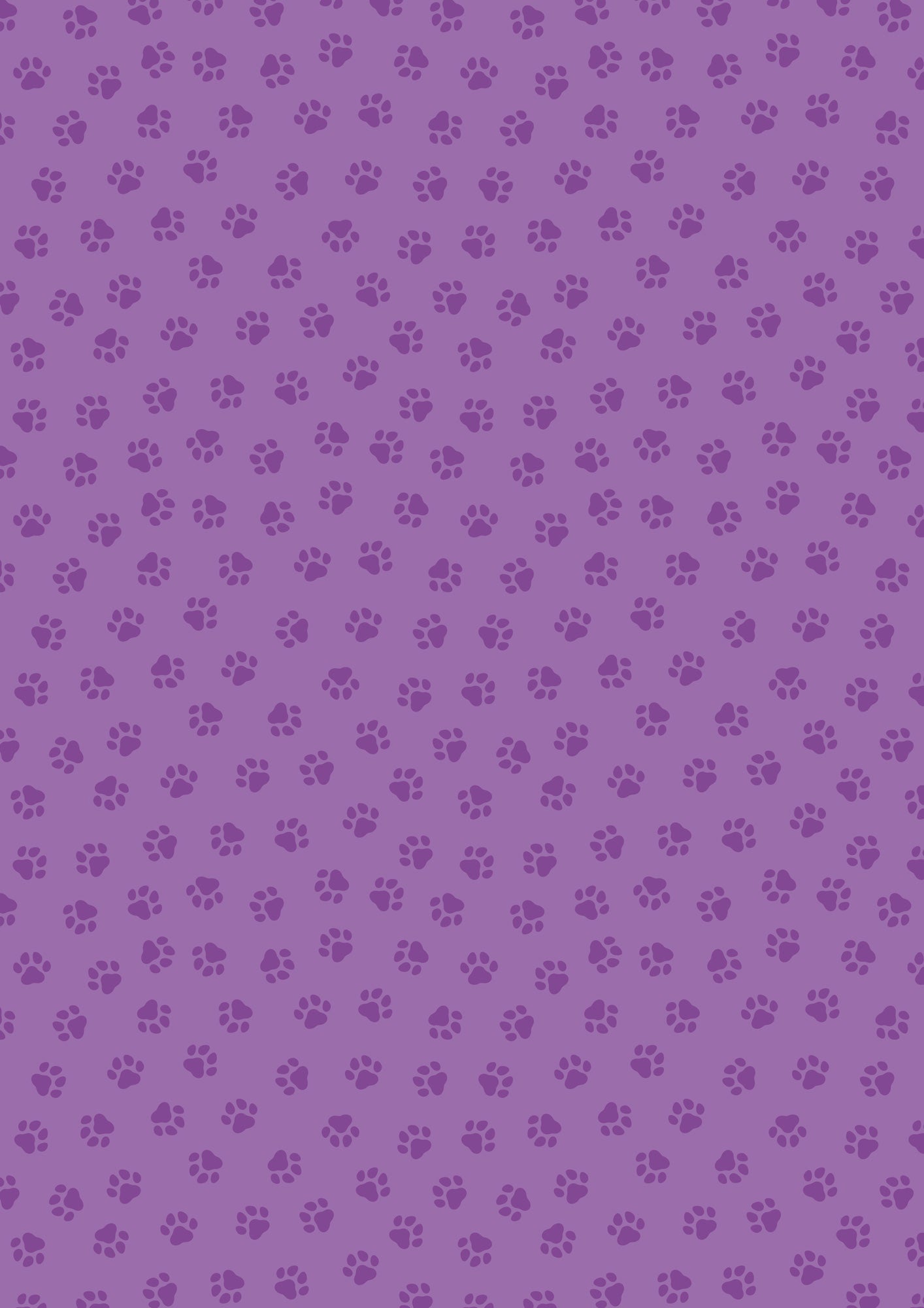 Lewis and Irene Purple Paw Prints