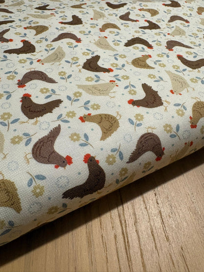 Lewis and Irene - Hens on cream