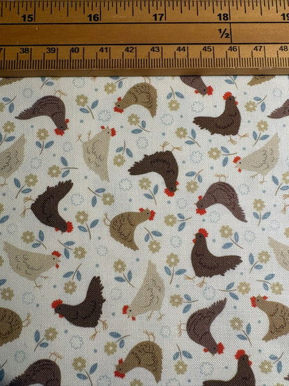 Lewis and Irene - Hens on cream