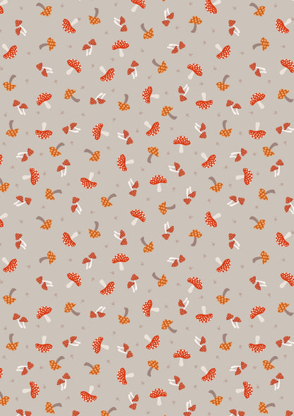 Lewis and Irene Toadstools on Grey