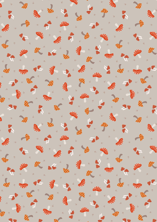 Lewis and Irene Toadstools on Grey