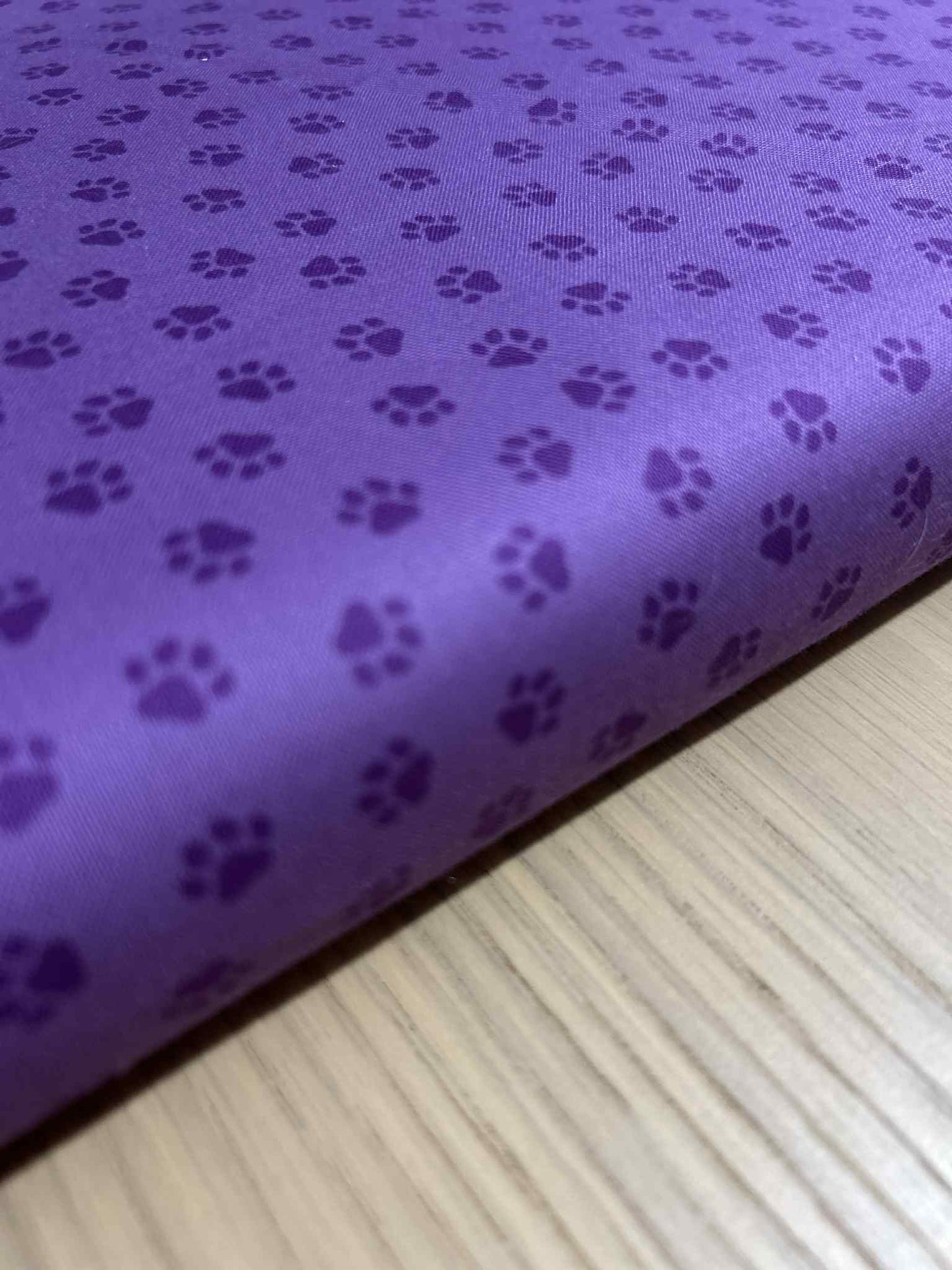 Lewis and Irene Purple Paw Prints