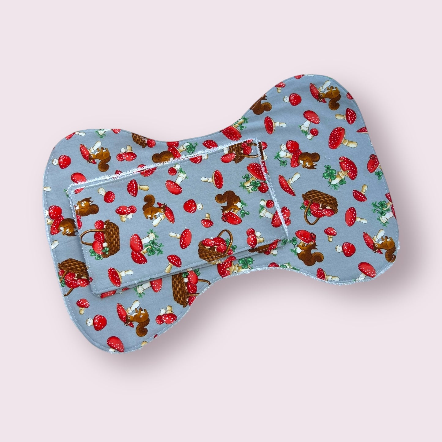 Woodland Baby Burp Cloth and Reusable Wipe Bundle