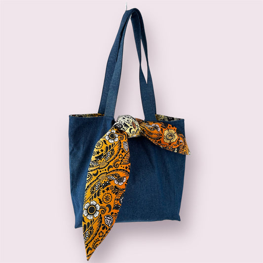 Soft Denim Tillie Tote Bag