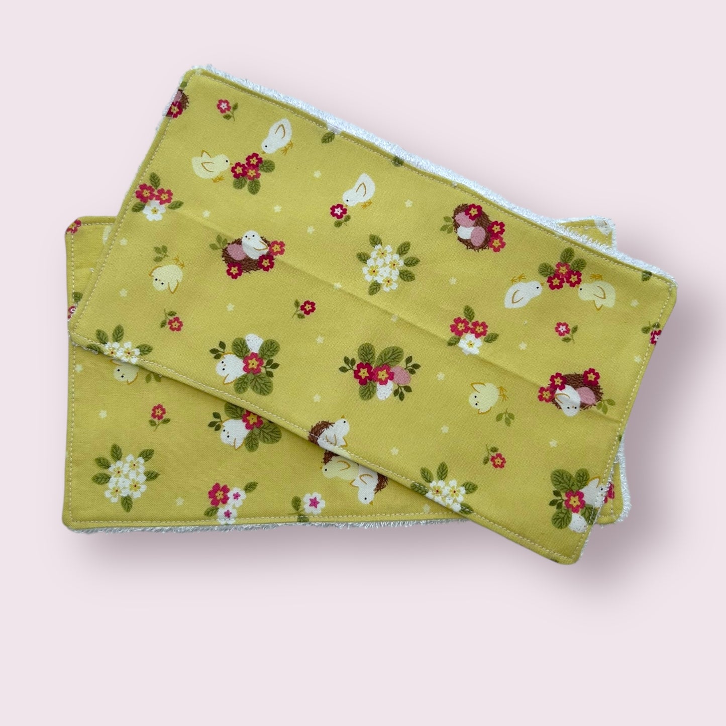 Baby Burp Cloths and Reusable Wipes