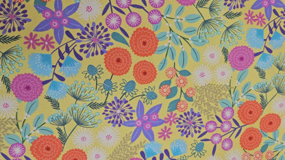 Lewis & Irene Creative Landscapes – Landscape Floral on Sunny Day Yellow
