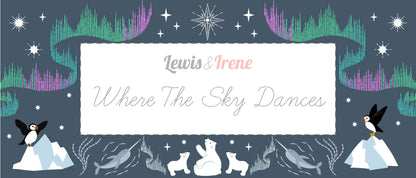 Lewis & Irene Where the Sky Dances Pocket Pillow Cushion Panel – One Yard Cotton Fabric Panel with Pearl